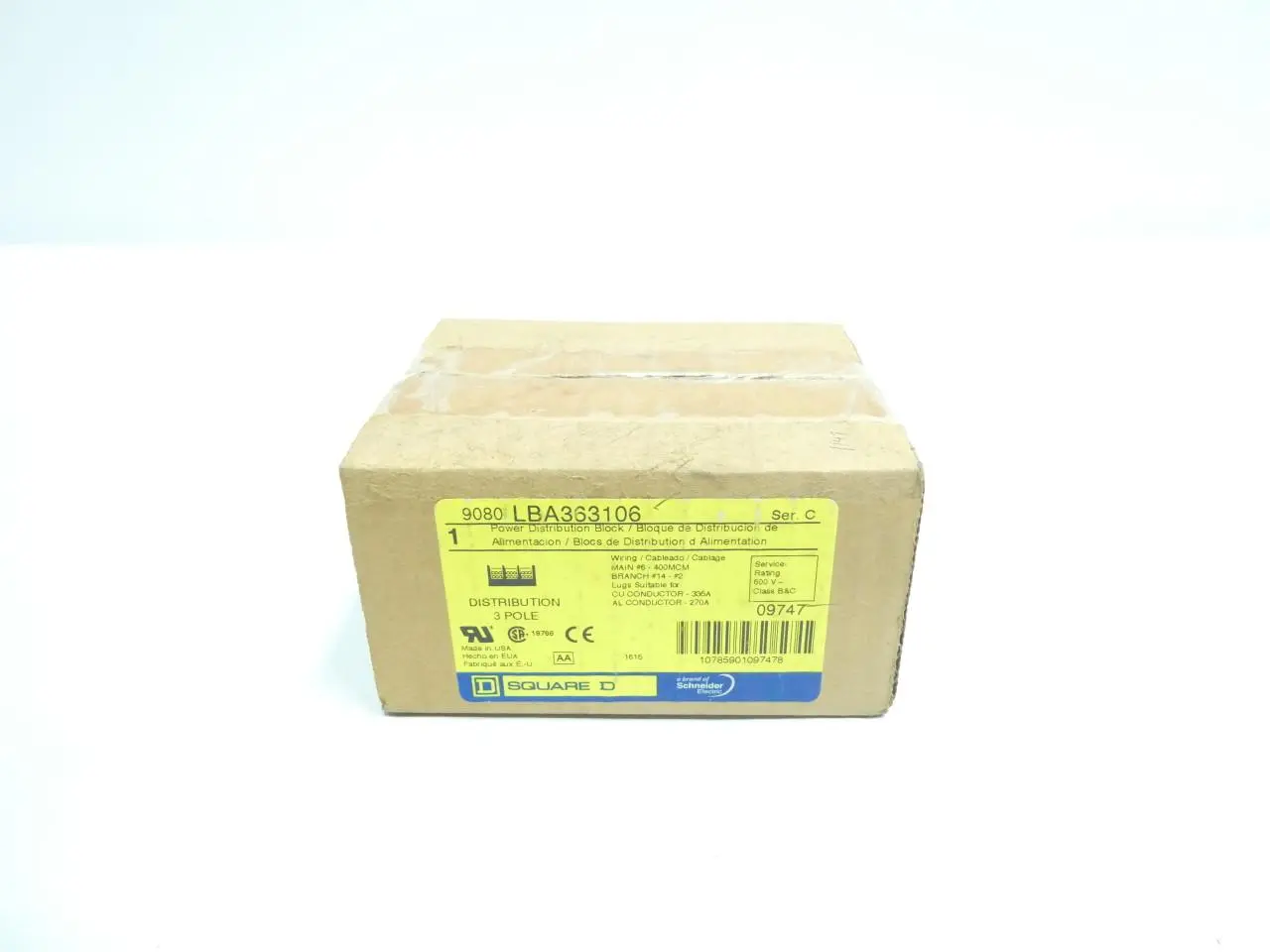 Produktfoto 1 von SQUARE D 9080 LBA363106