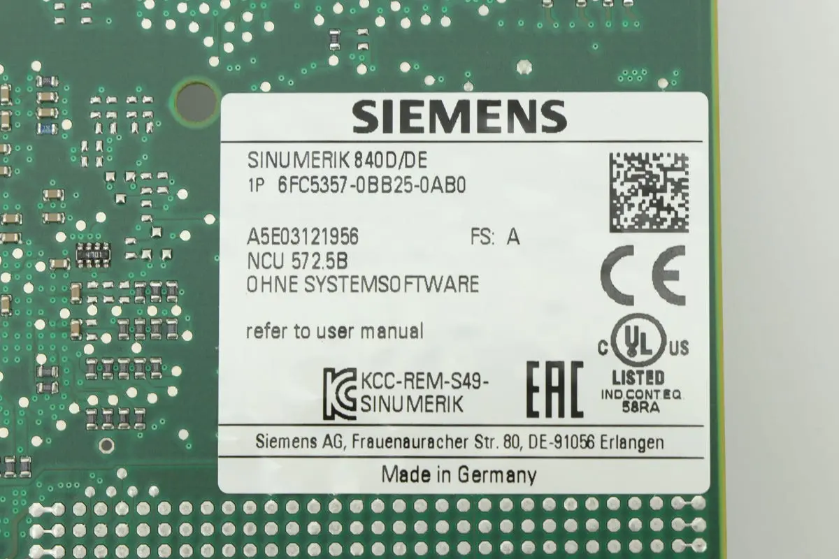 Produktfoto 1 von 6FC5357-0BB25-0AB0