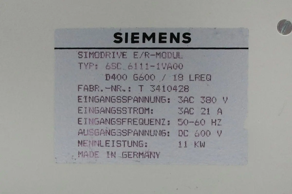 Produktfoto 1 von 6SC6111-1VA00