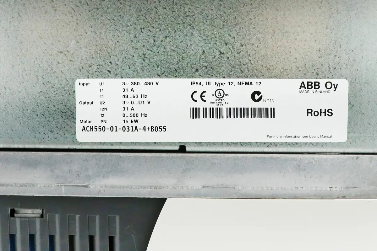 Produktfoto 1 von ACH550-01-031A-4+B055