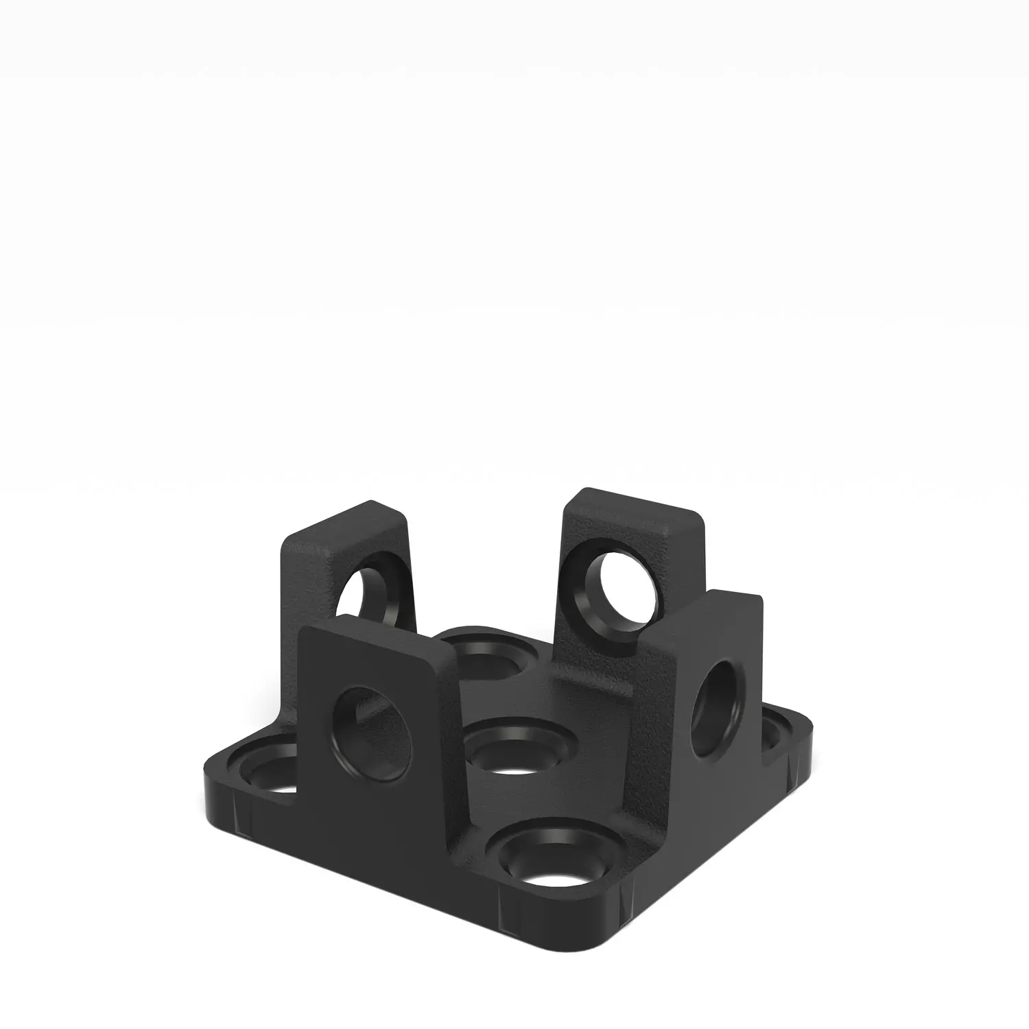 Produktfoto 1 von Adapter Tischanbindung für Alu Profile - nitriert