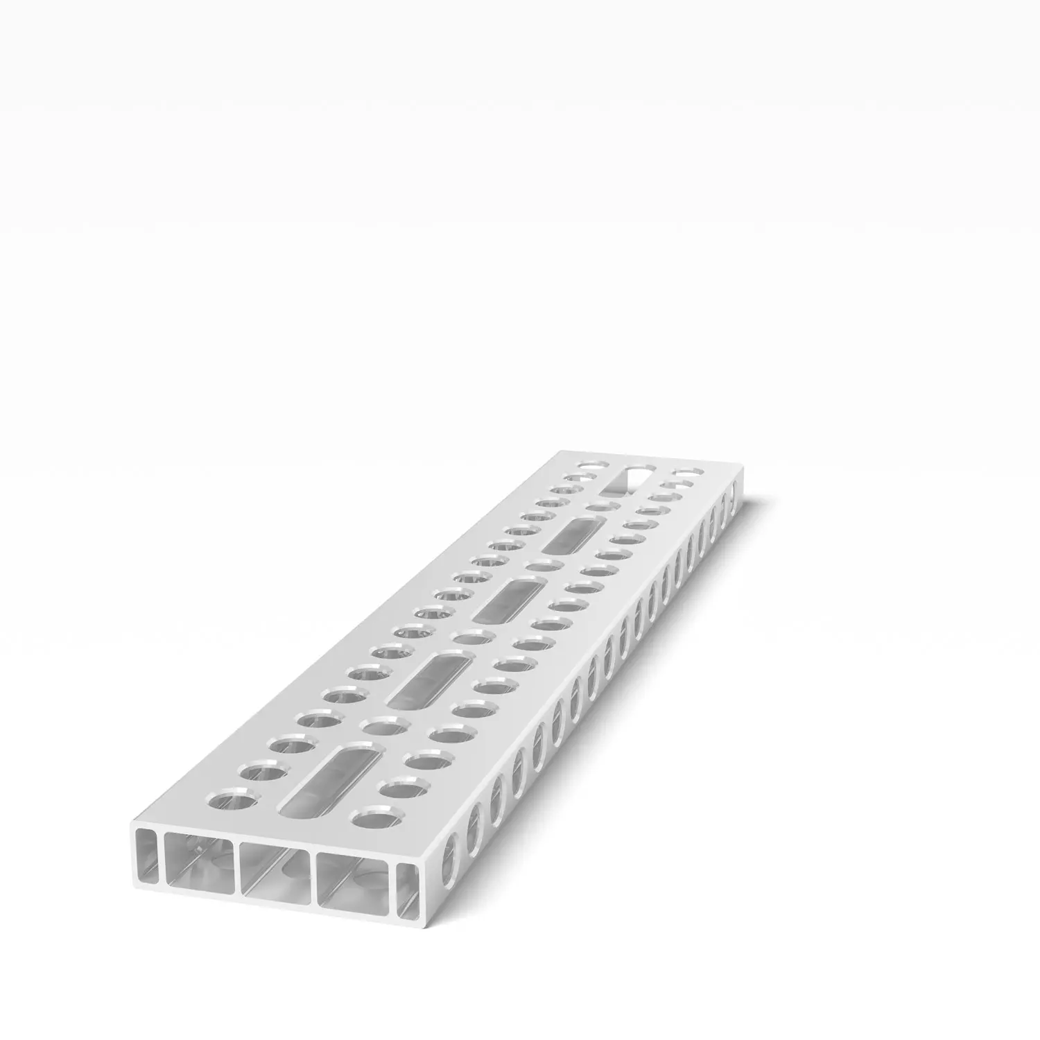 Produktfoto 1 von Alu Profil Anschlag 500x100x24 mit Langloch