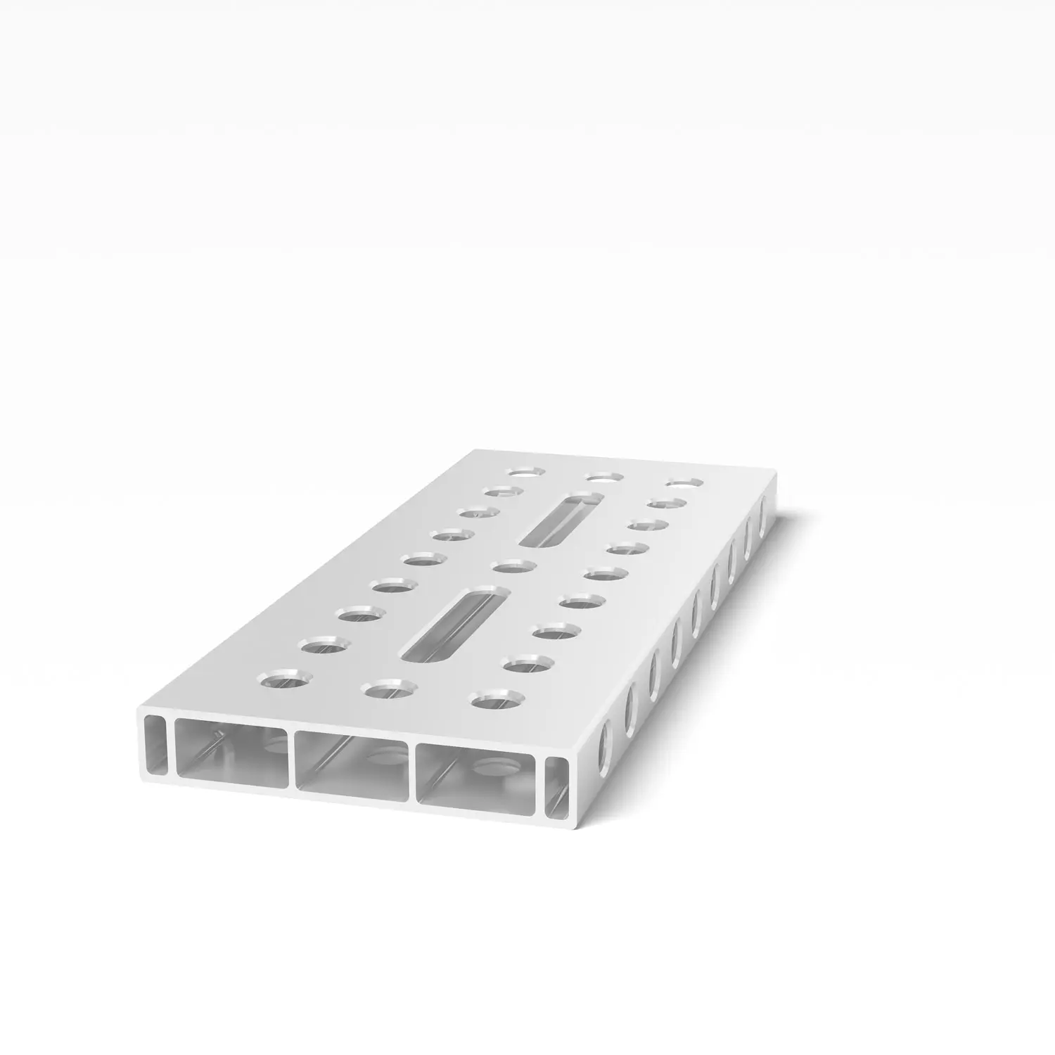 Produktfoto 1 von Alu Profil Anschlag 500x200x36 mit Langloch