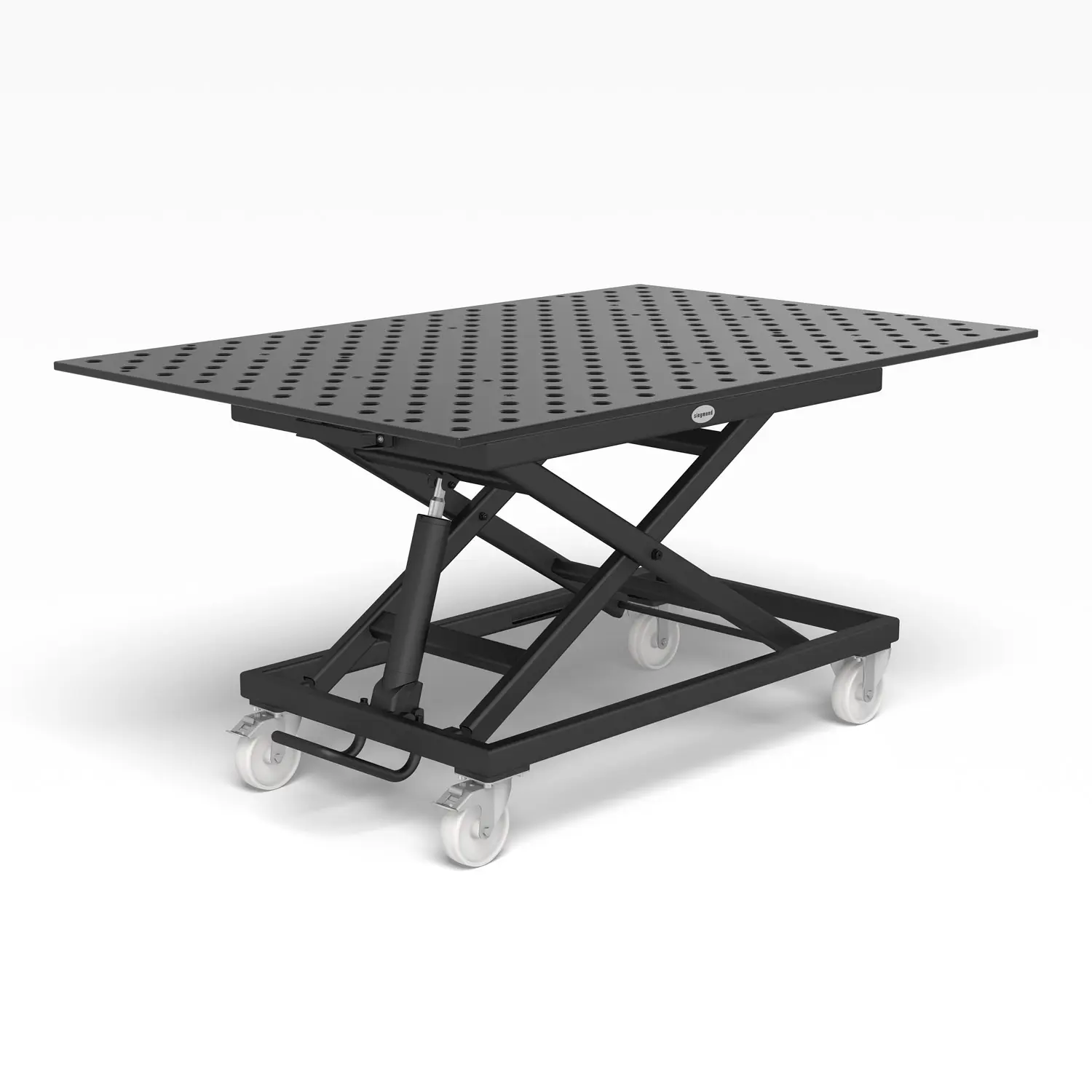 Mobiler Hubtisch 500 kg inkl. Lochplatte 1500x1000x15