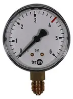 Produktfoto 1 von Manometer D=63mm R1/4 0-10bar