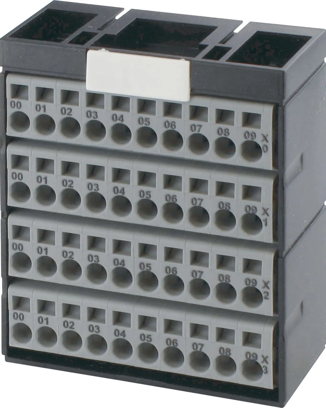 Produktfoto 1 von Potenzialklemmenblock grau