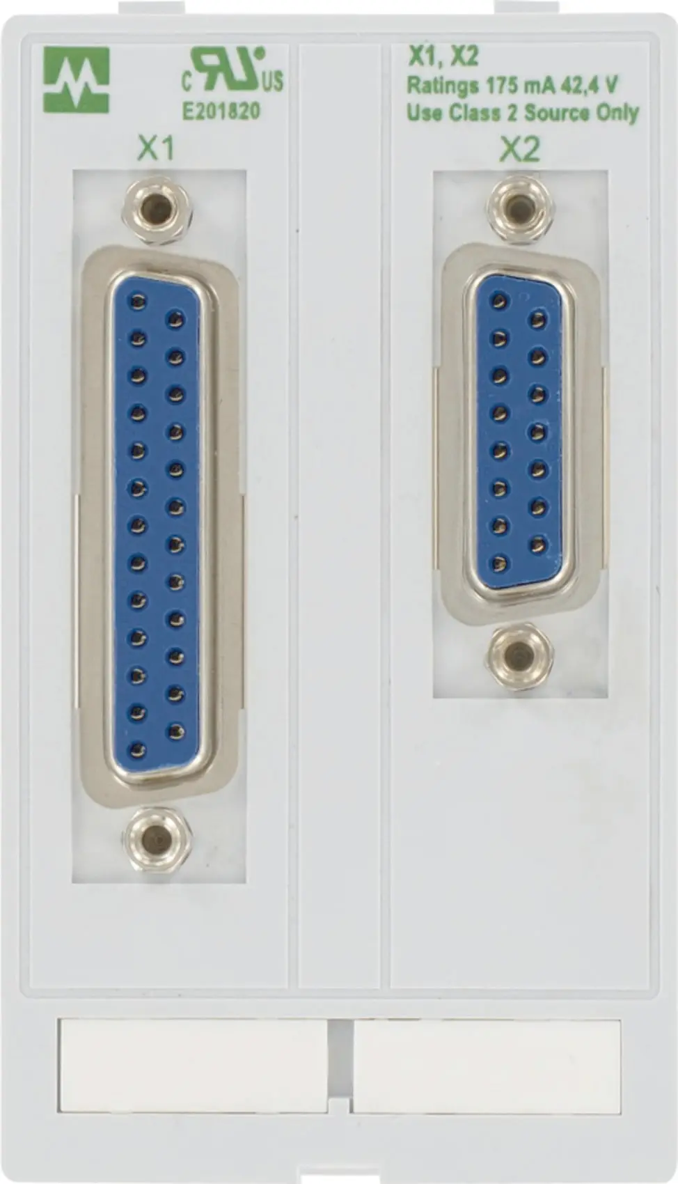Produktfoto 1 von Modlink MSDD Frontplattenschnittstelle D atensteckverbindereinsatz 125 pol. Buch