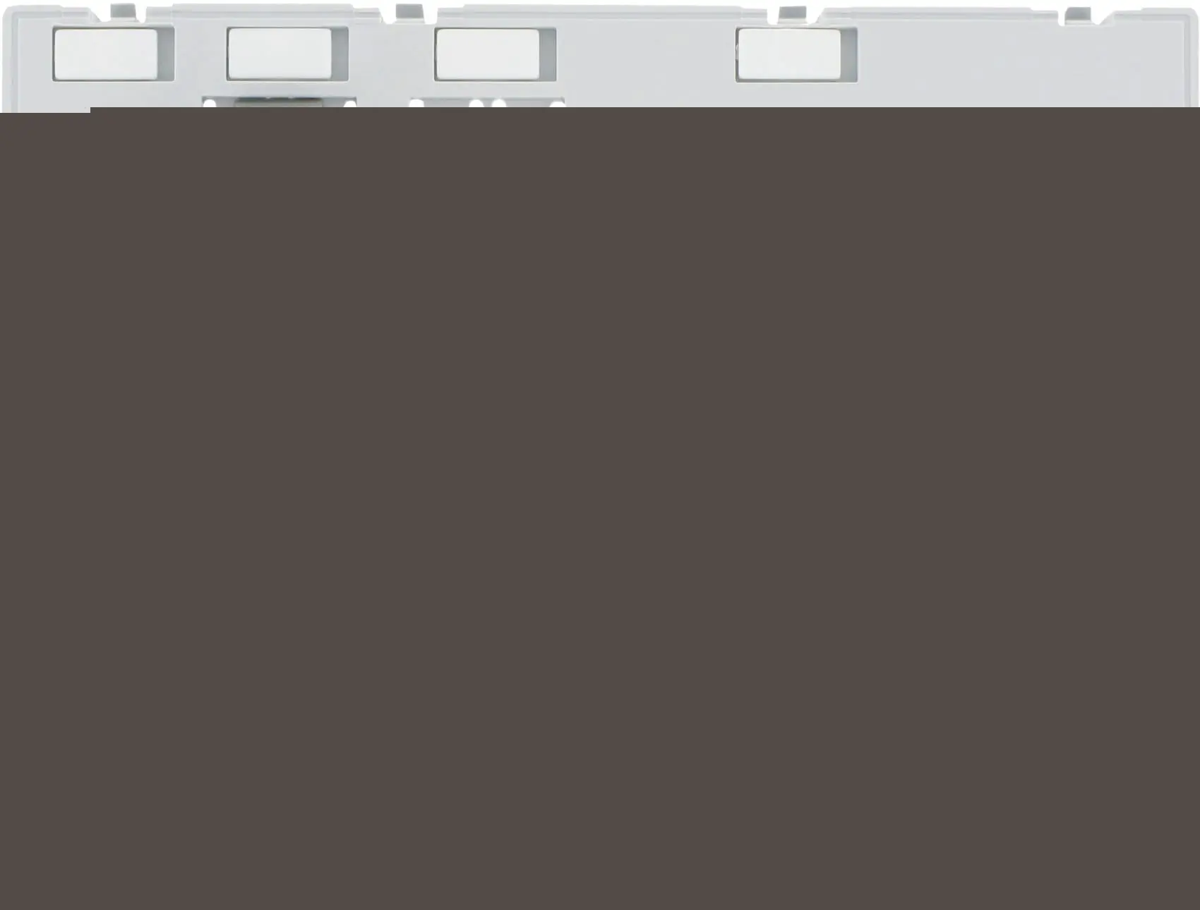 Produktfoto 1 von Modlink MSDD Frontplattenschnittstelle Universaleinsatz 2-fach mit