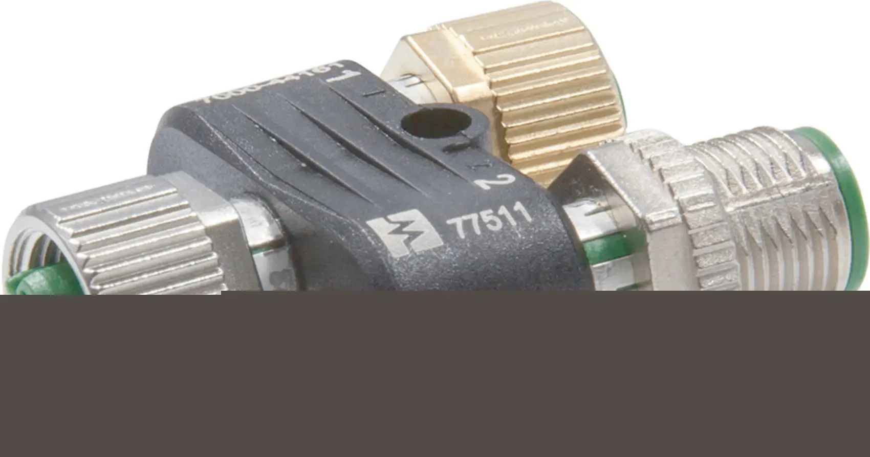 Produktfoto 1 von T-Stück M12 5p.Profibus B-Codengesch.