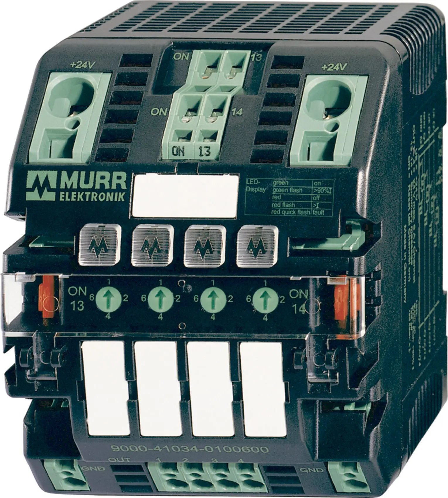 Produktfoto 1 von MICO 4.10 SPEED-START Lastkreisüberwachung, 4-kanalig IN: 24VD