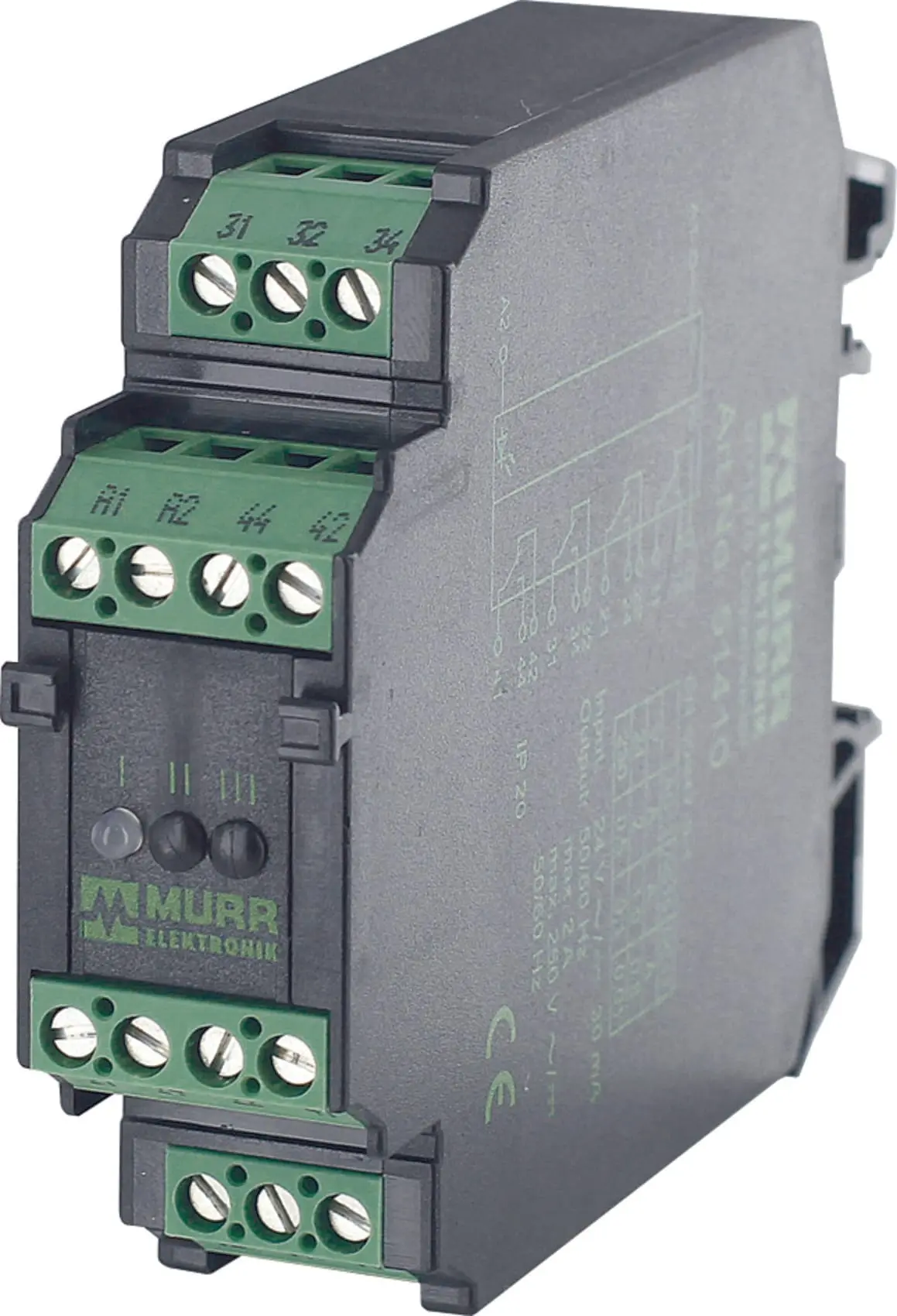Produktfoto 1 von RM-22/24VAC/DC KL.BZ.EN Ausgangsrelais I N: 24 VAC/DC - OUT: 250 VAC/DC / 5 A 4