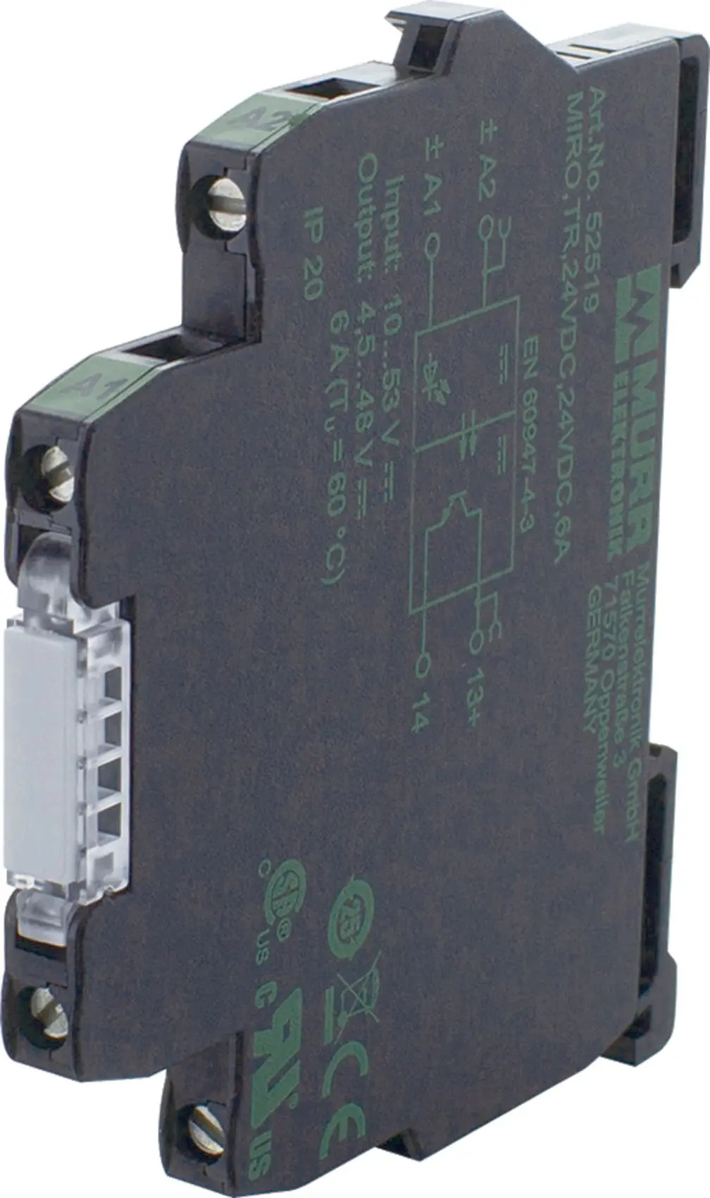 Produktfoto 1 von MIRO,TR,24VDC,24VDC,6A