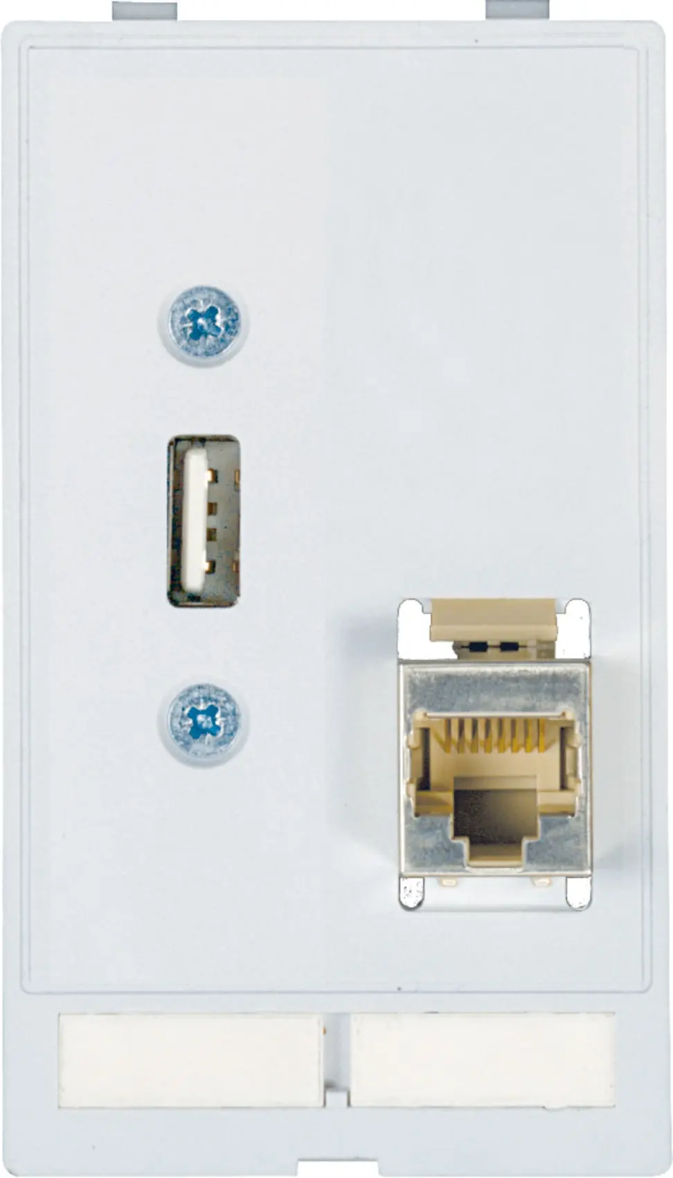 Produktfoto 1 von Modlink MSDD Frontplattenschnittstelle D atensteckverbindereinsatz RJ45/45 +