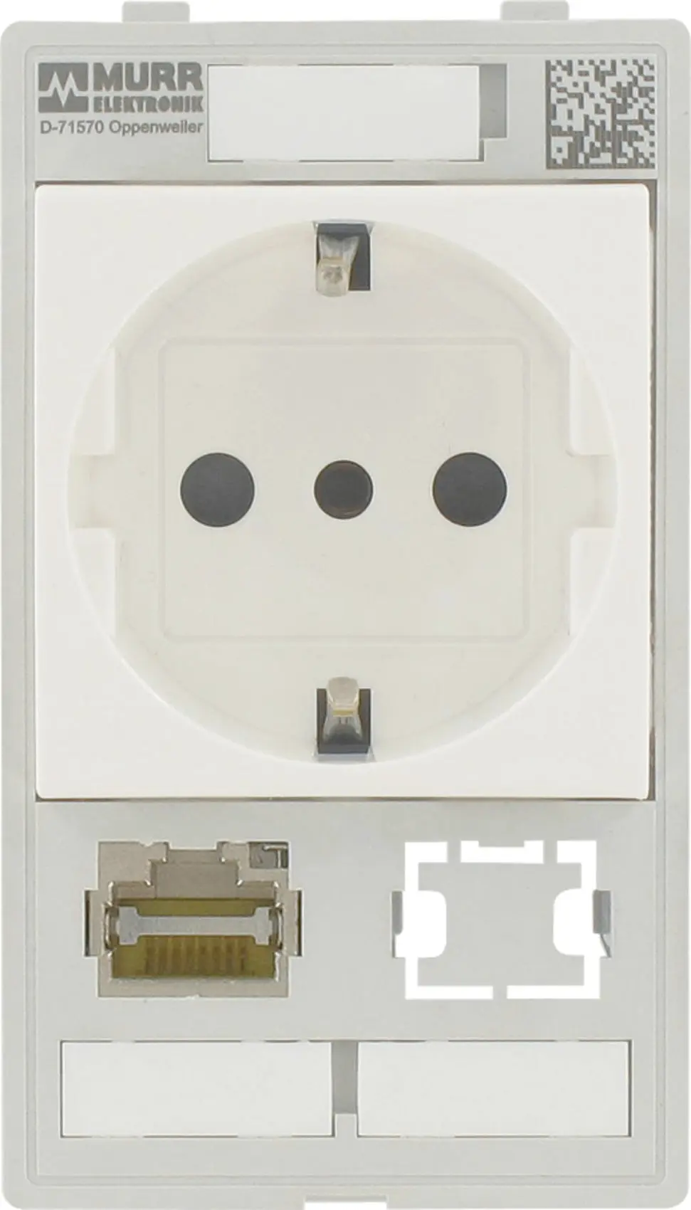 Produktfoto 1 von Modlink MSDD Kombieinsatz 1-fach Italien 1x RJ45 + 1x Datenausschnitt
