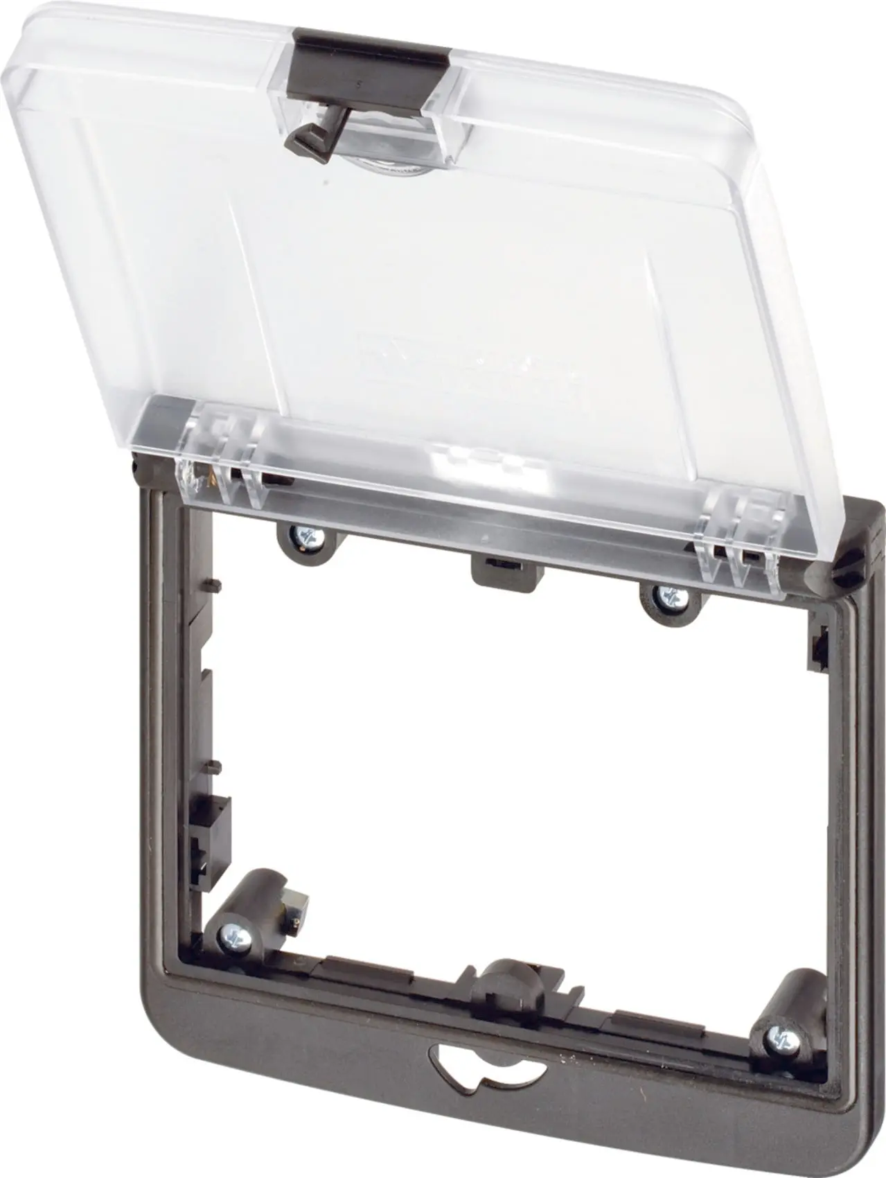 Produktfoto 1 von Modlink MSDD Frontplattenschnittstelle Rahmenmodul 2-fach transparent
