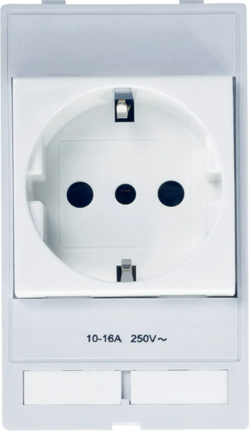 Produktfoto 1 von Modlink MSDD Frontplattenschnittstelle S teckdosemodul 250 VAC / 16 A