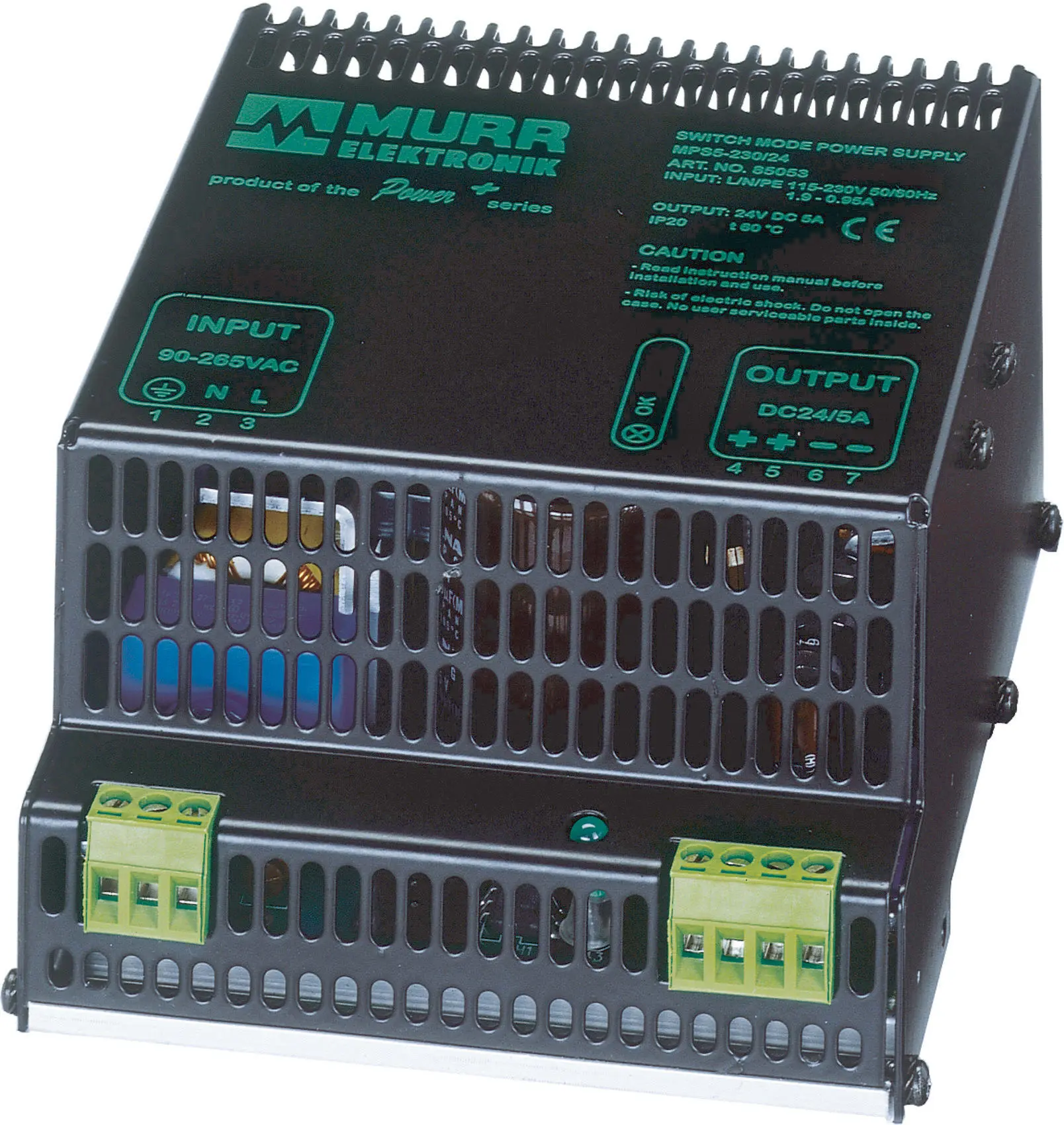 Produktfoto 1 von MPS Primärschaltregler 1-phasig IN: 90-2 65VAC OUT: 24V/5ADC