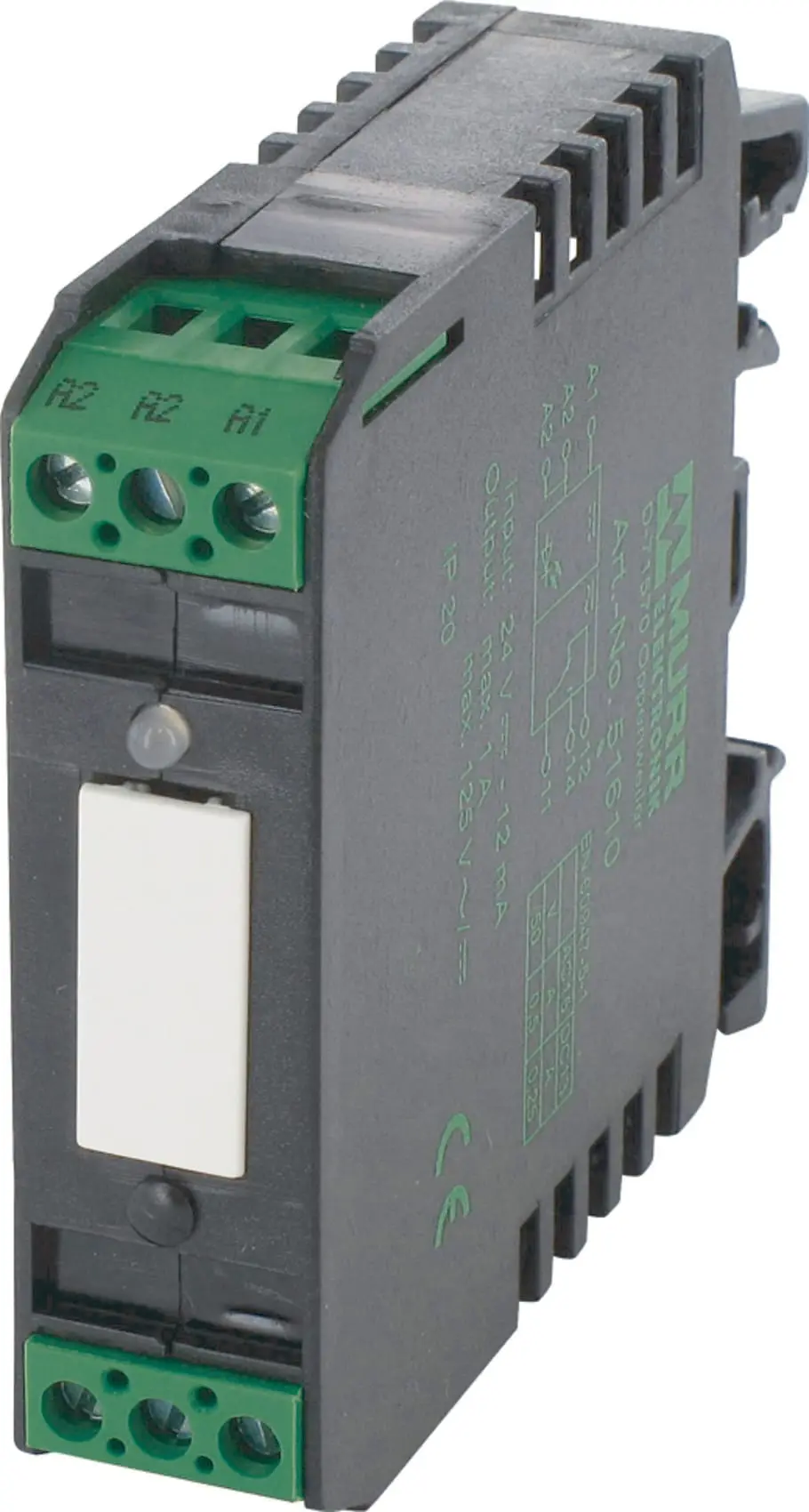 Produktfoto 1 von RMI 24V AC/DC Ausgangsrelais IN: 24 VAC/ DC - OUT: 250 VAC/DC / 8 A 1 Wechsler -