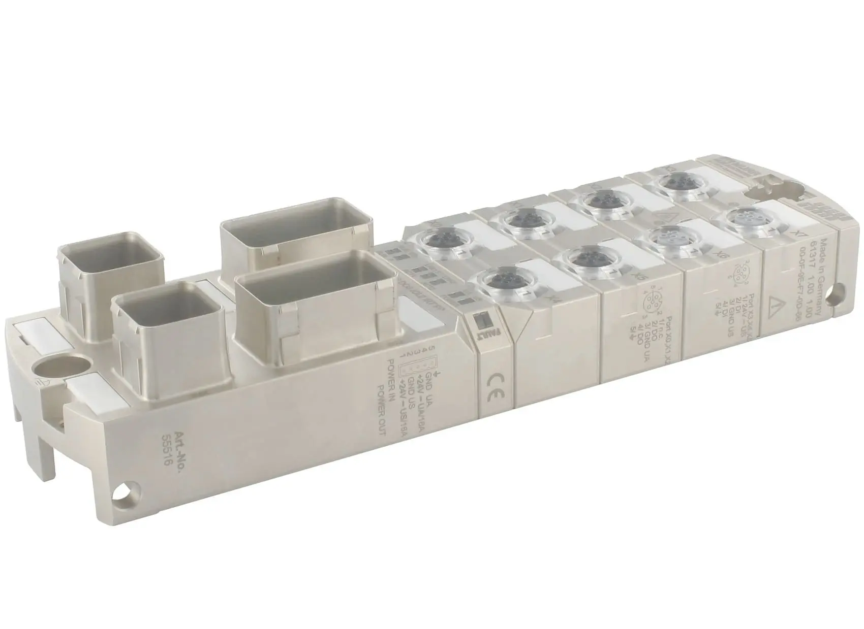 Produktfoto 1 von MVK MPNIO DI6 DO6 IOL IRT PushPull galvanische Trennung