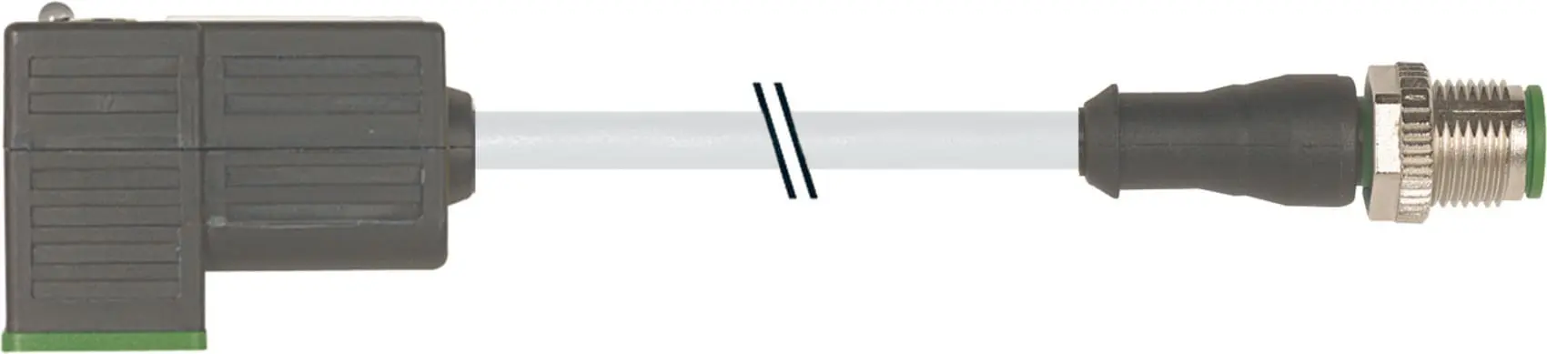 Produktfoto 1 von M12 St. ger. auf MSUD Ventilst. BF CI 9,4 mm PUR-JZ 3x0,75 gr UL CSA