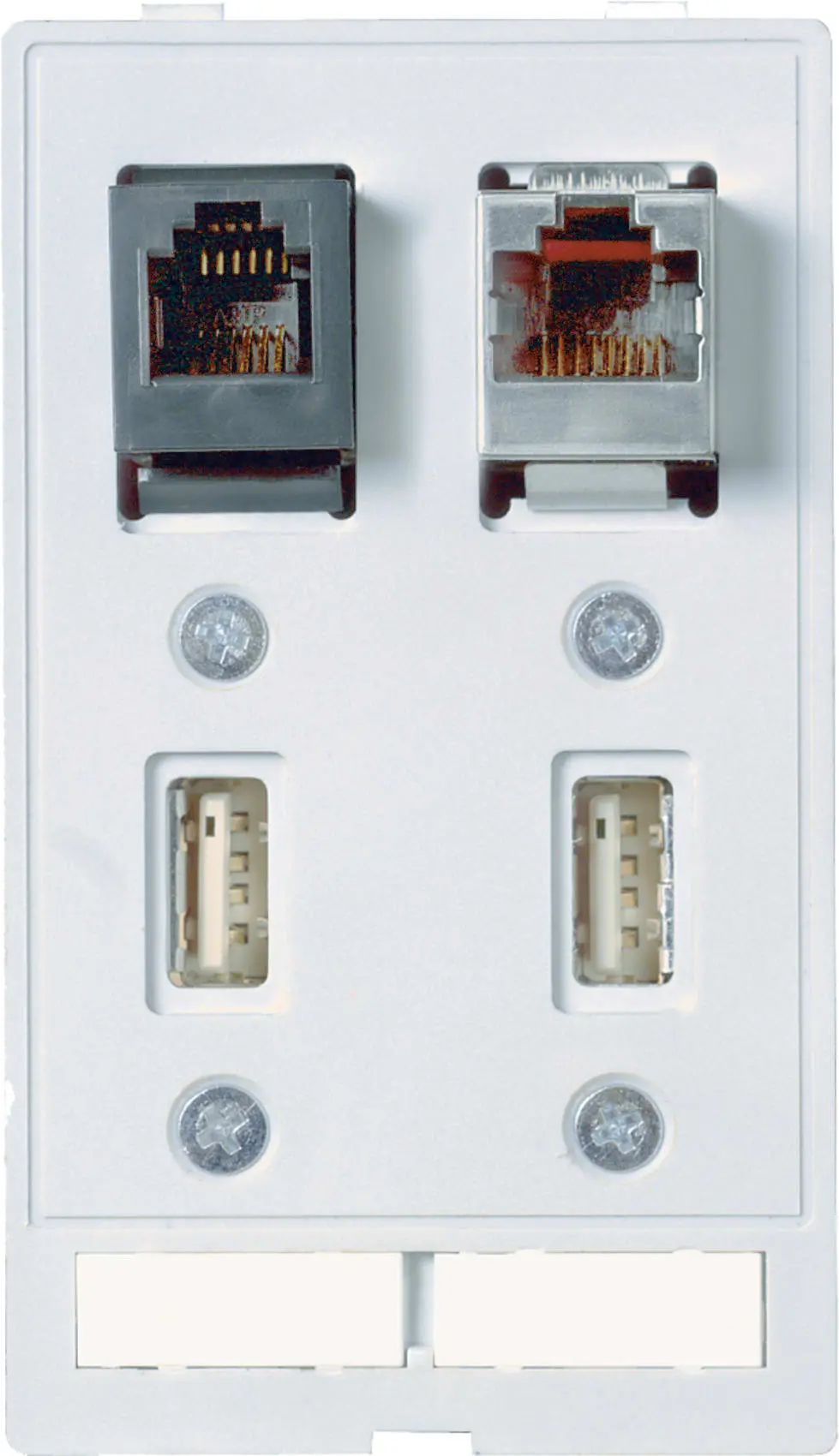 Produktfoto 1 von Modlink MSDD Frontplattenschnittstelle D atensteckverbindereinsatz 2 USB Buchse