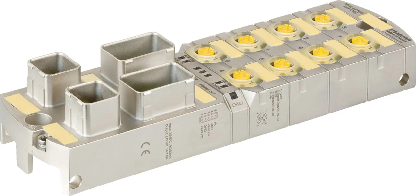 Produktfoto 1 von MVK ProfiNet/PROFIsafe Kompaktmodul, Metall, ProfiNet/PROFIsafe und Energie