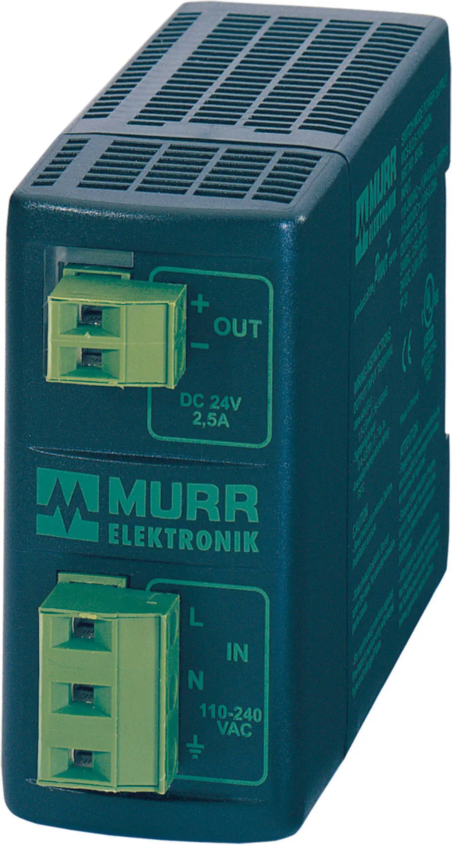 Produktfoto 1 von MCS-B Primärschaltregler 1-phasig IN: 95 -265VAC OUT: 24V/2,5ADC