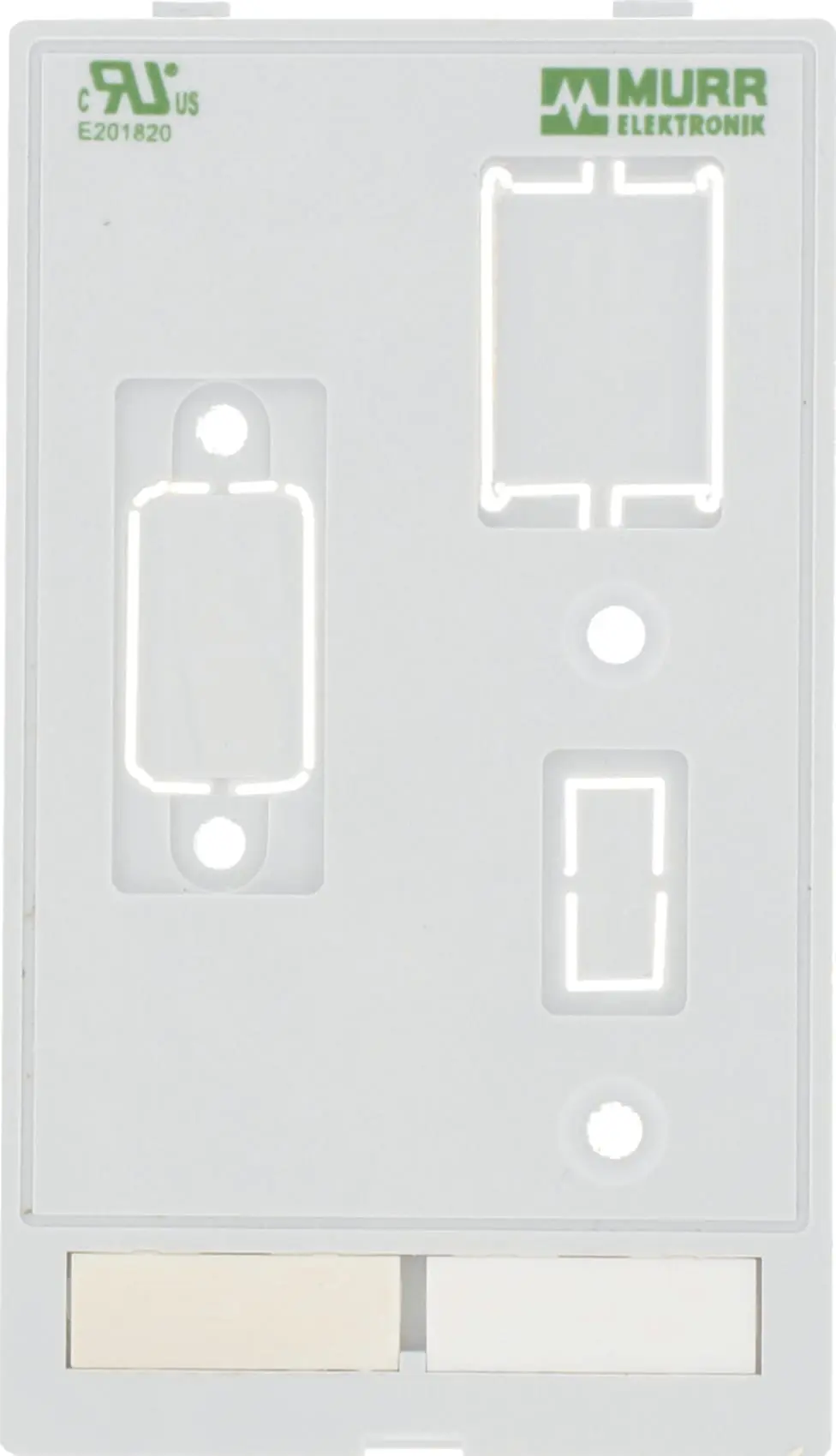 Produktfoto 1 von Modlink MSDD Frontplattenschnittstelle U SB, RJ45, DSub9 (ausbr) Blindplatte
