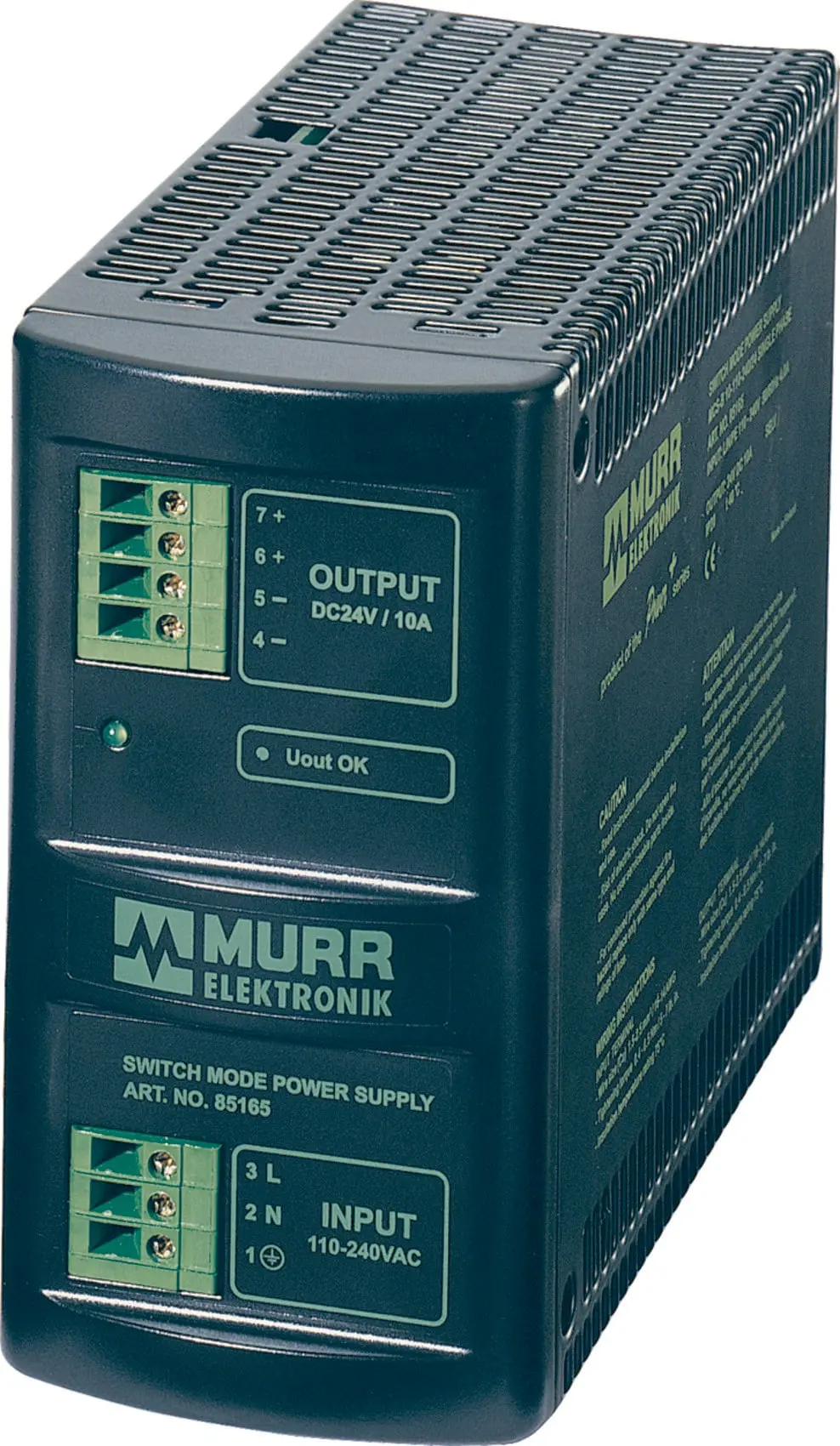 Produktfoto 1 von MCS-B Primärschaltregler 1-phasig IN: 10 0-265VAC OUT: 24V/10ADC
