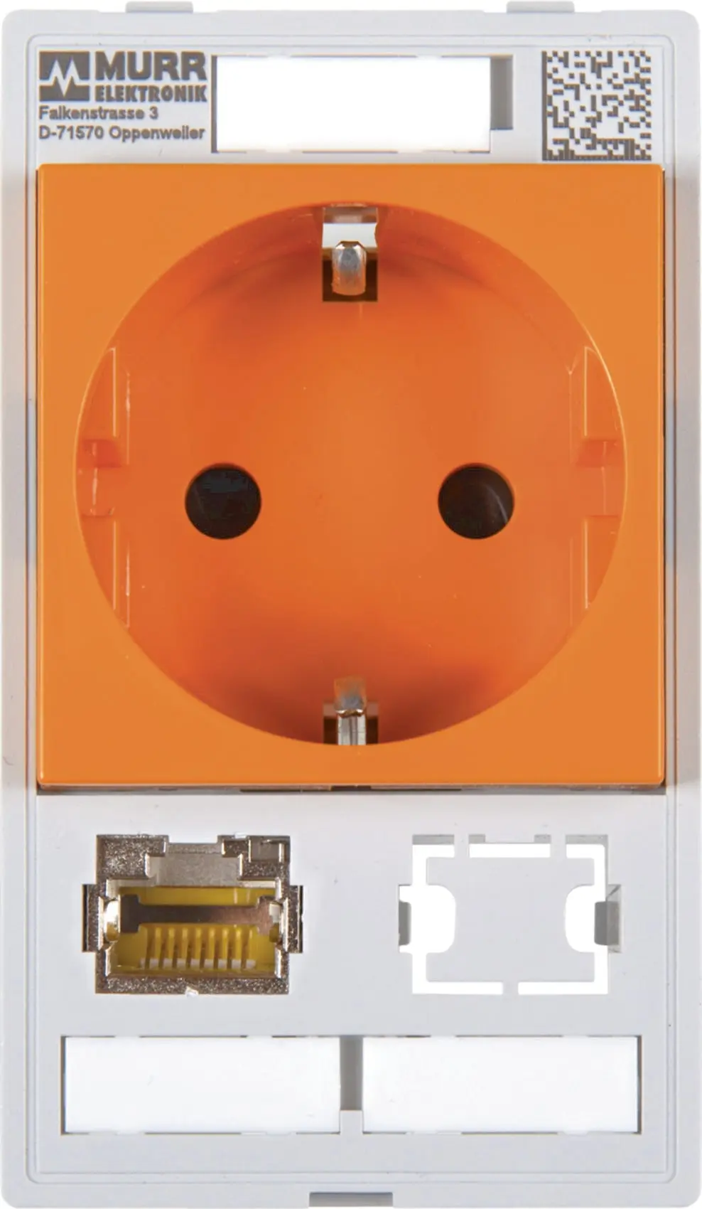 Produktfoto 1 von Modlink MSDD Kombieinsatz 1-fach Deutschland or. 1x RJ45 + 1x Datenaussch