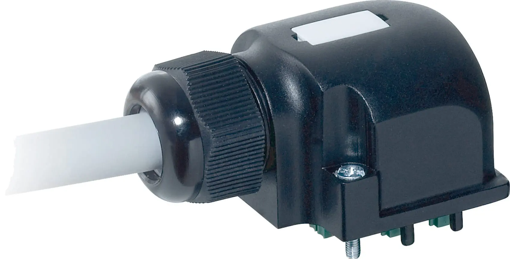 Produktfoto 1 von Haube mit Ltg. für Vert.M12, 8-fach 5pol. ohne Pot-Tr. 5m PUR/PVC, 16x0,34+3