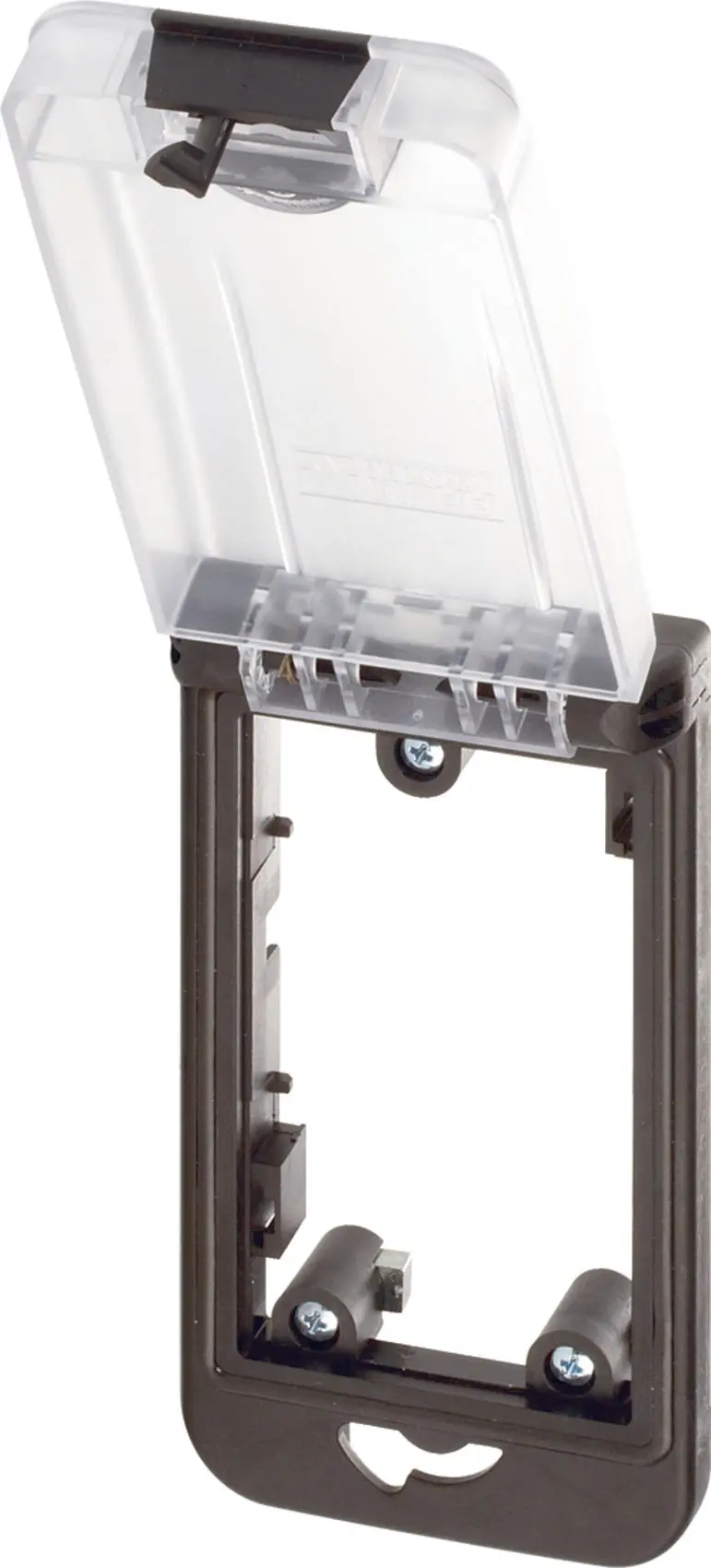 Produktfoto 1 von Modlink MSDD Frontplattenschnittstelle Rahmenmodul 1-fach transparent
