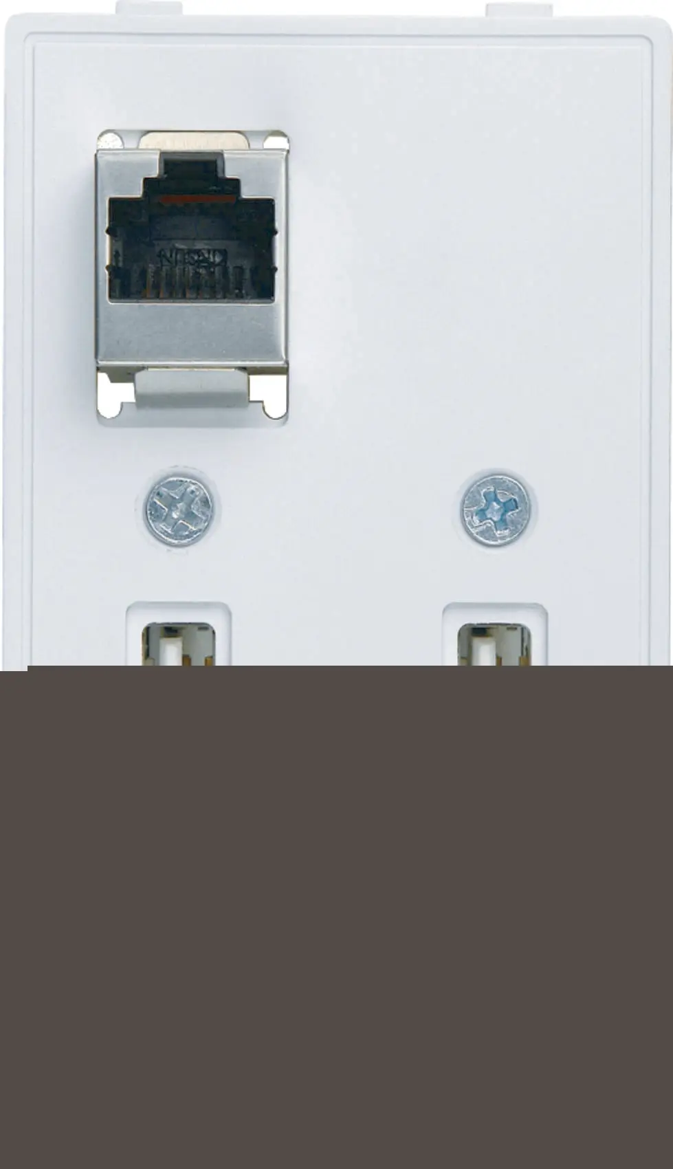 Produktfoto 1 von FR.Modul 1 x RJ45 + 2 x USB Bu/Bu