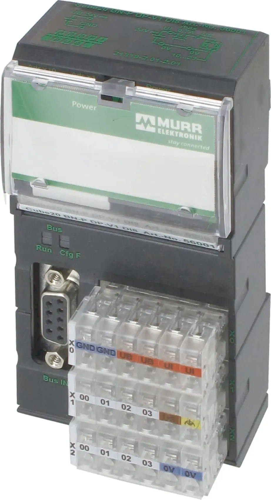 Produktfoto 1 von Cube20 Busknoten Profibus-DP 8 digital Eingänge