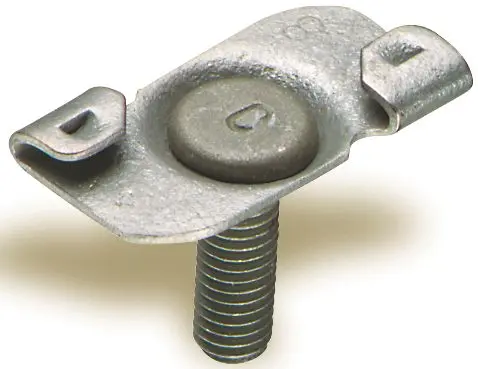 Produktfoto 1 von 4J15 Drehklipp mit Gewindestift, schmale Rasterdeckenschiene