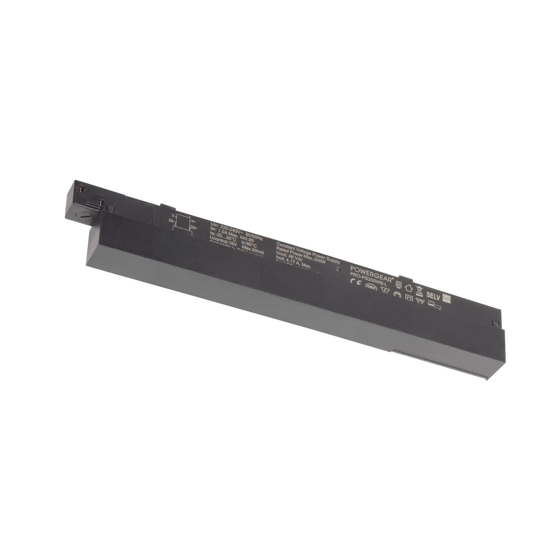 Produktfoto 1 von 48V TRACK Intrack Netzteil 200W schwarz
