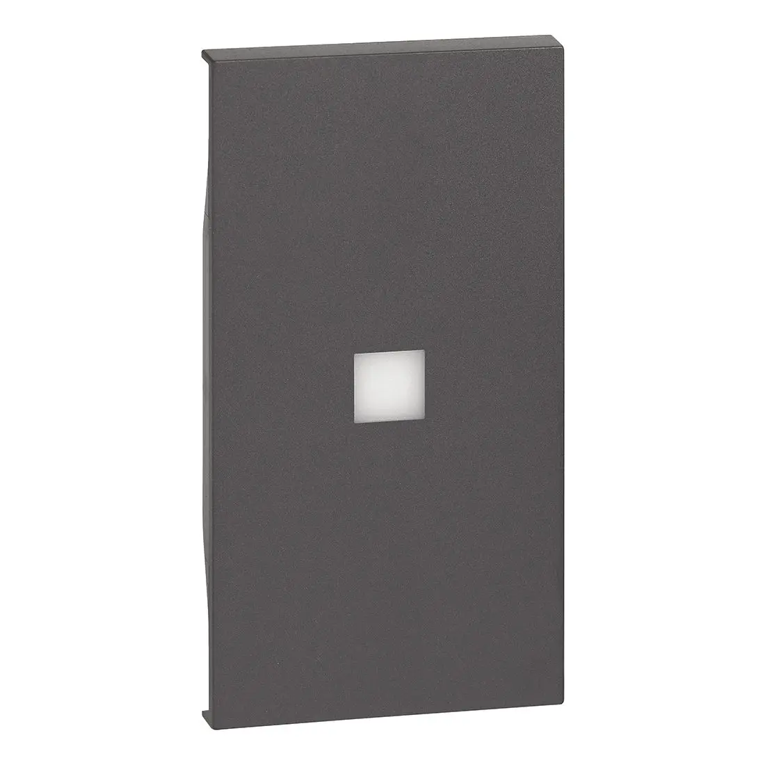 Produktfoto 1 von LivingNow 2-mod. Tastenabdeckung mit großem Beleuchtungsfenster, Black