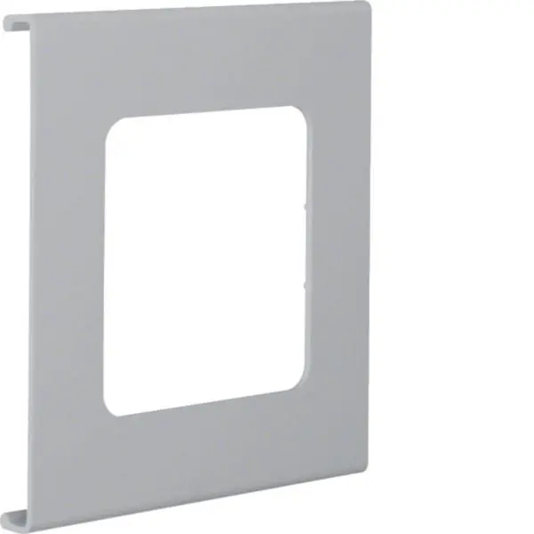 Produktfoto 1 von Blende 1f R7 für UP-Einsatz mit Rahmen PVC zu FB Oberteil 130mm steingrau