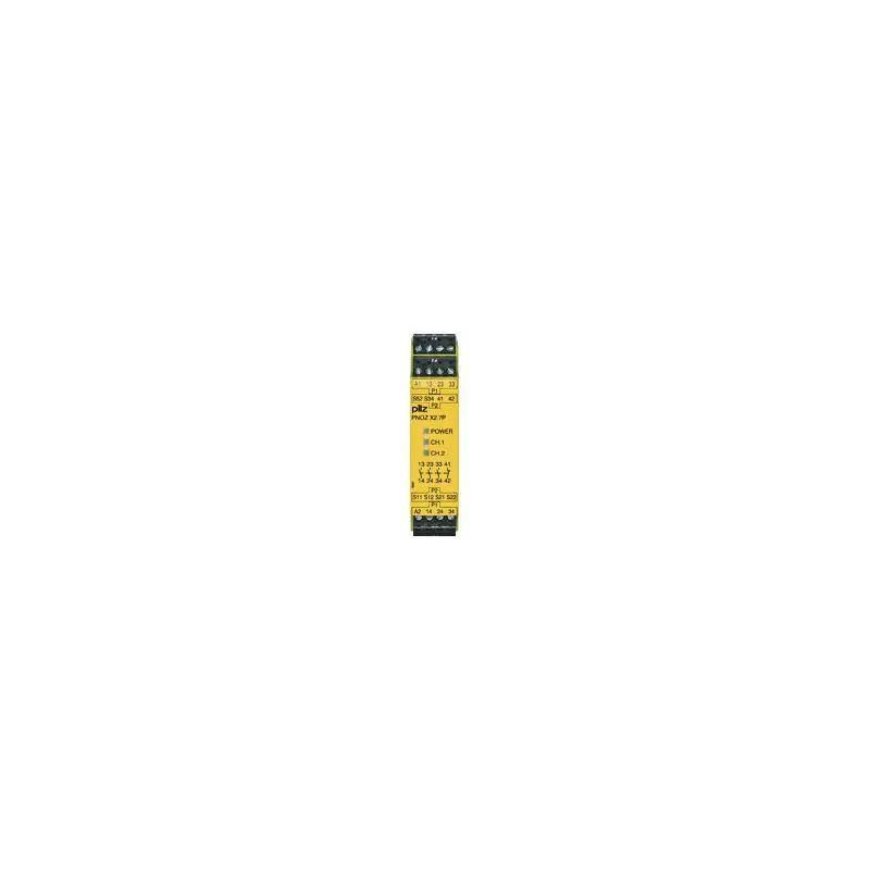 Produktfoto 1 von PNOZ X2.7P 24-240VAC/DC 3n/o 1n/c Sicherheitsschaltgerät