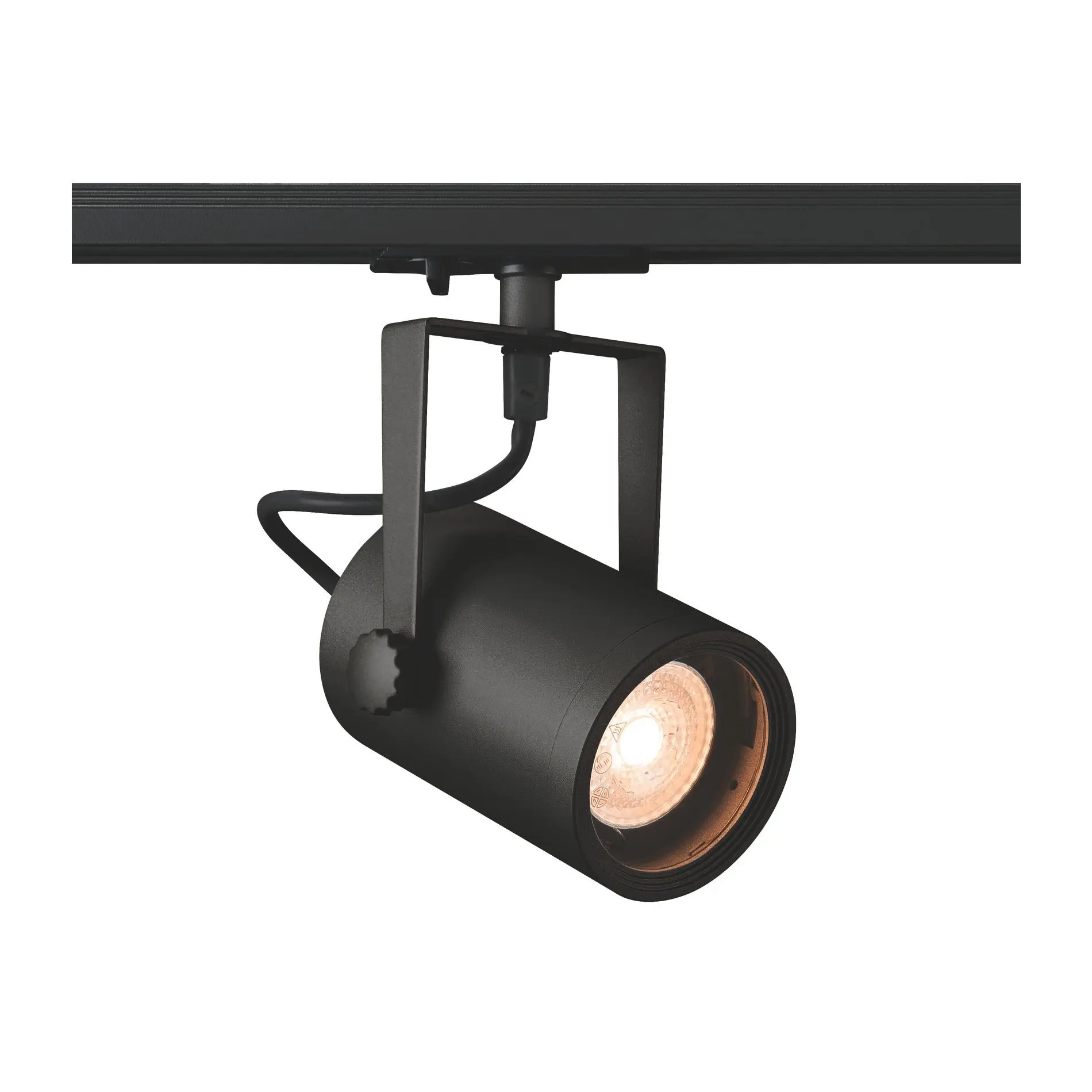 Produktfoto 1 von EURO SPOT TRACK SPOT schwarz QPAR51 25W m.1Ph.Adapter