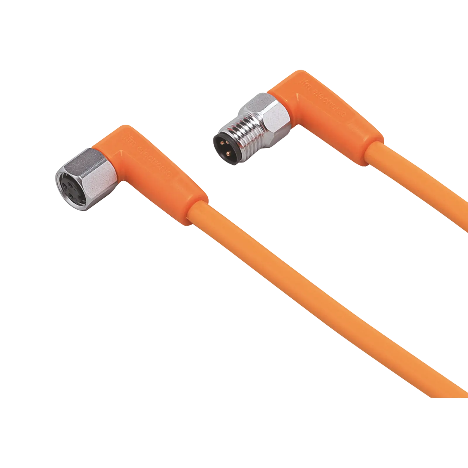 Produktfoto 1 von Verbindungskabel <50VAC 1m PVC Gehäuse PVC orange EPDM IP65/67-69K