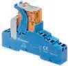 Produktfoto 1 von Koppelrelais, Push-In-Klemmen, 1 Wechsler 16 A, Spule 230 V AC