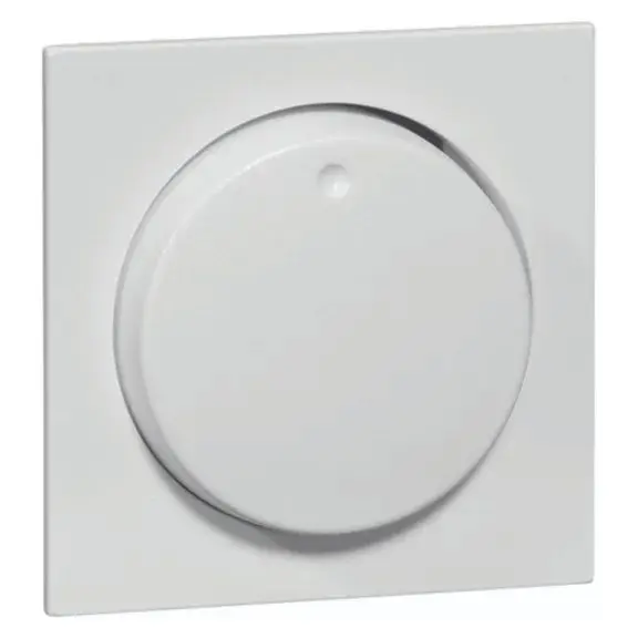 Abdeckung Dimmer, alu