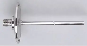 Produktfoto 1 von Temperatursensor 1xPt100 EL=50mm -40...150°C 25bar Clamp DN50 M12