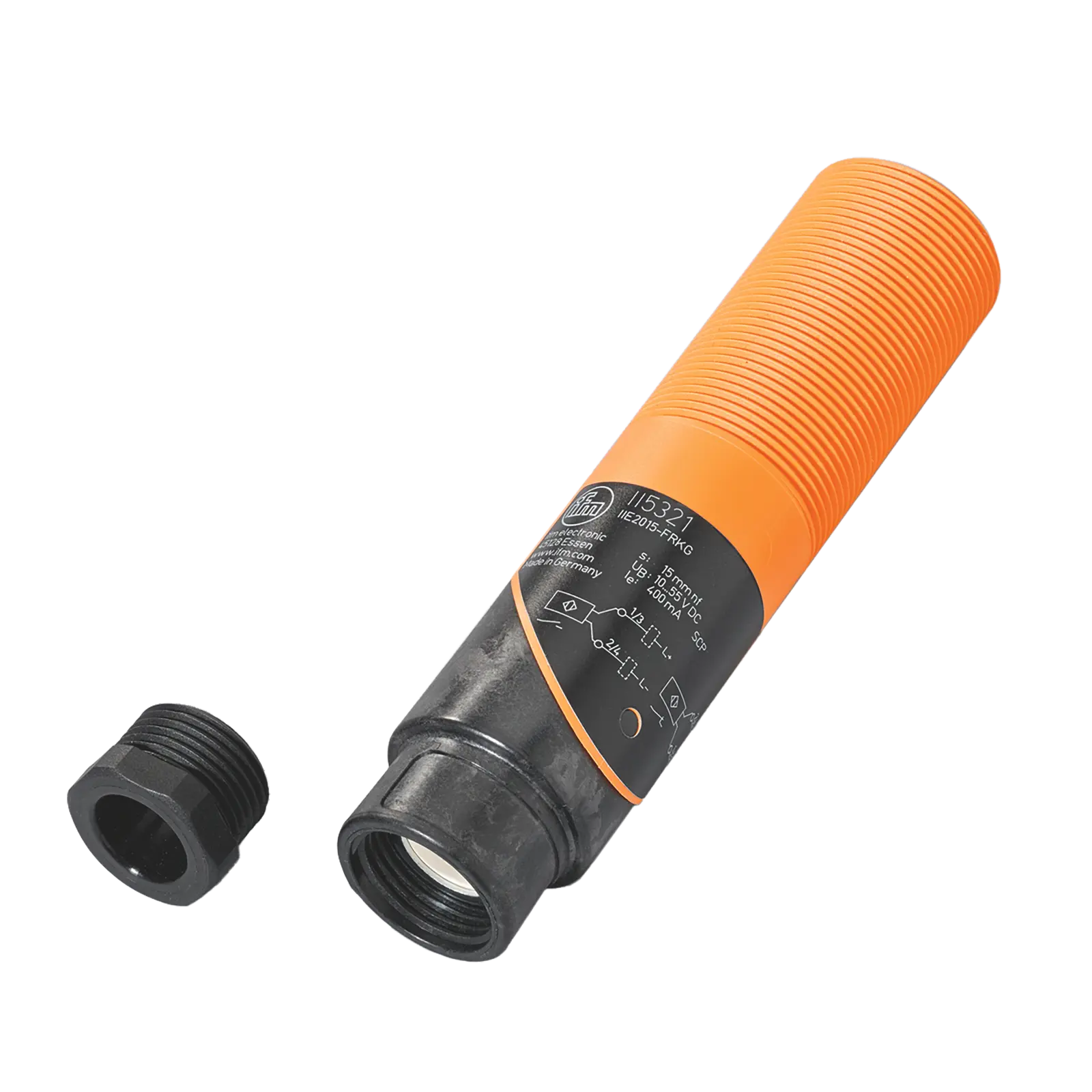 Produktfoto 1 von Ind.Sensor M30x1,5 Sn=15mm n.bündig S/Ö DC PNP/NPN D=7...13mm IP65 2L 200Hz