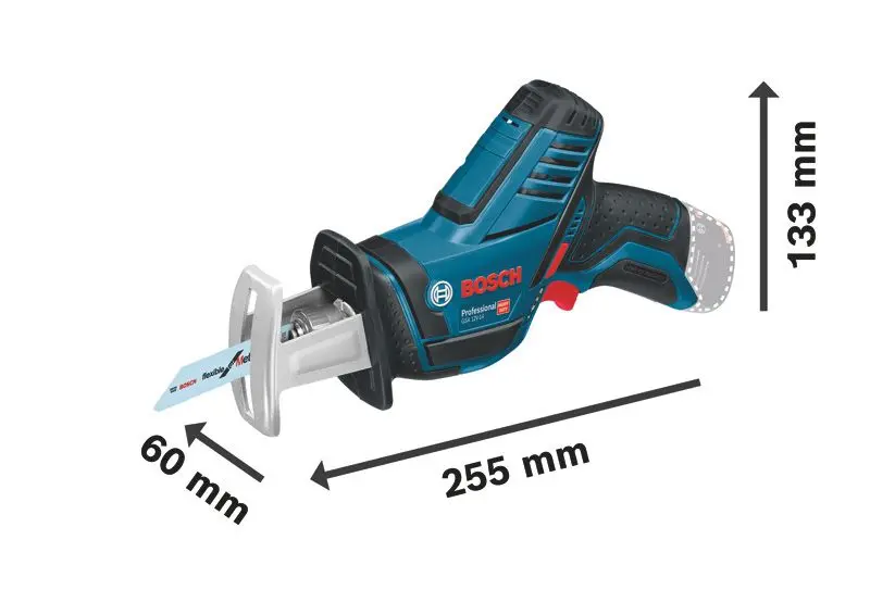 Produktfoto 1 von Akku-Säbelsäge GSA 12V-14, mit 2x3.0 Ah Li-Ion Akku, L-BOXX