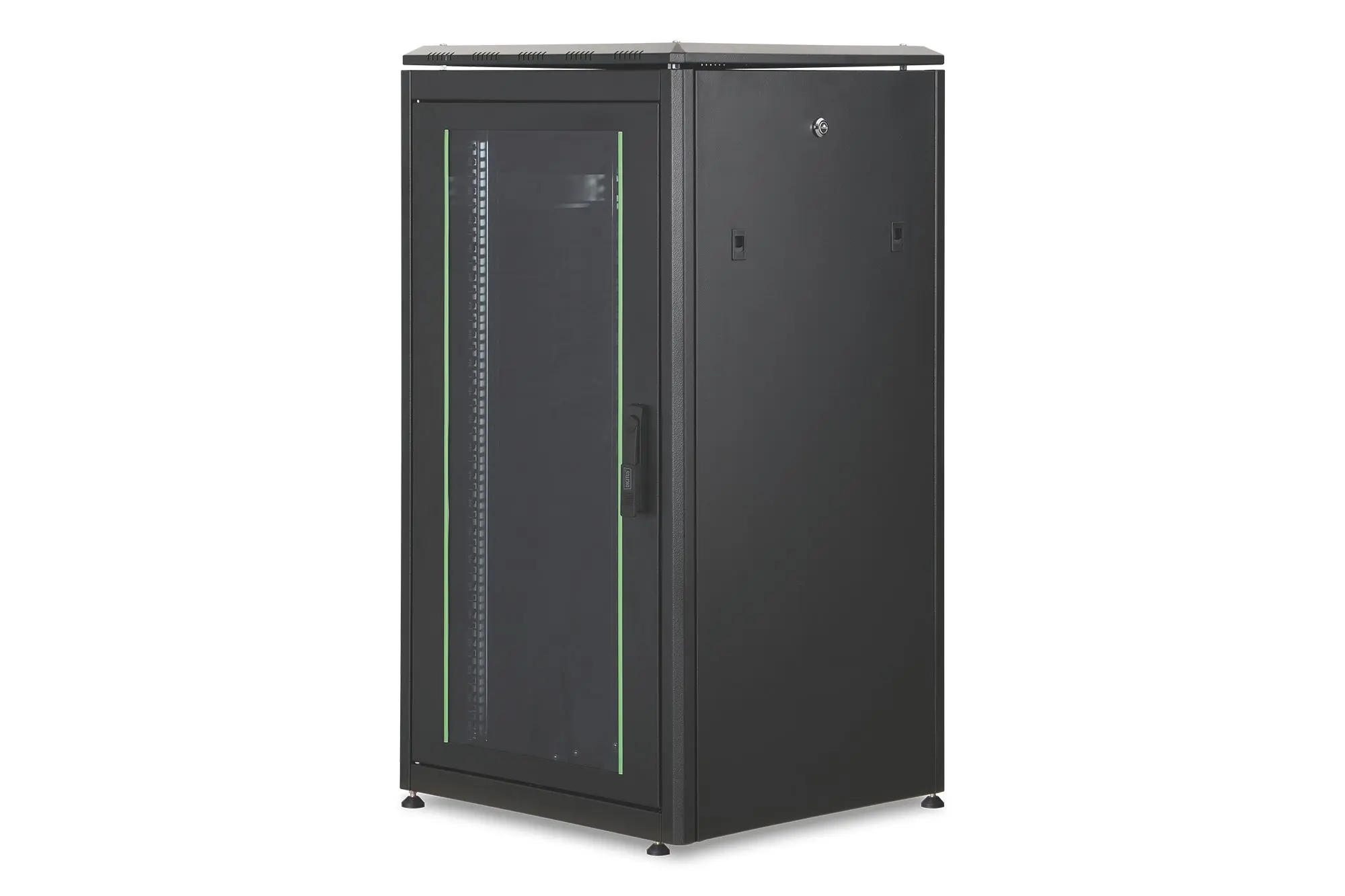 Produktfoto 1 von DIGITUS 22HE Netzwerkschrank 1164x600x600mm sw RAL9005