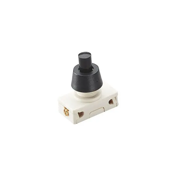 Produktfoto 1 von Druckknopfschalter Serie 3030 schwarz Ausschalter 1pol