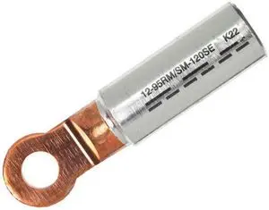 Al/Cu Presskabelschuh nach DIN 46329, 240qmm rm/sm 300qmm se M10 blank