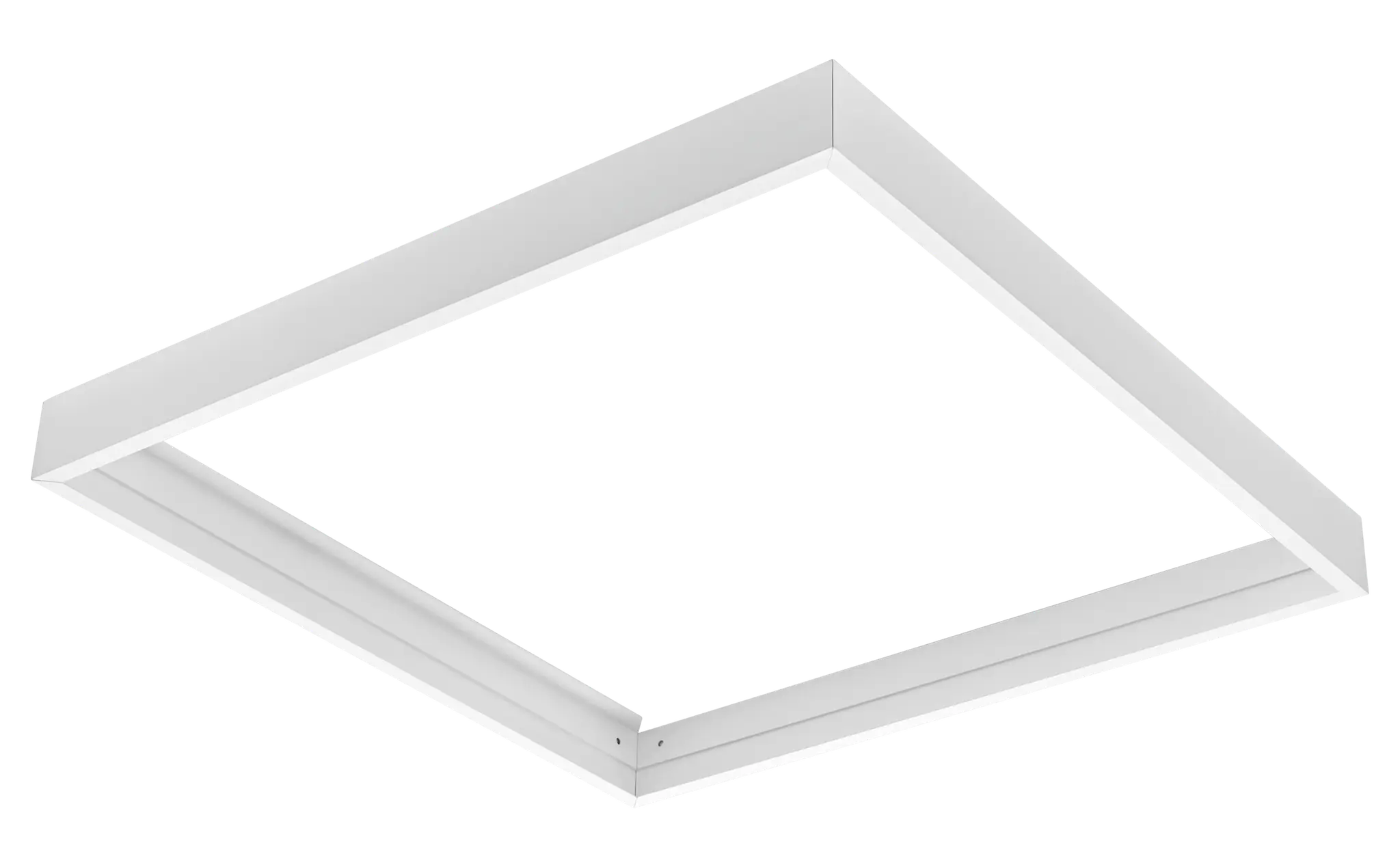 LED Panel Rc2 Sq600-Surface-Kit-WH